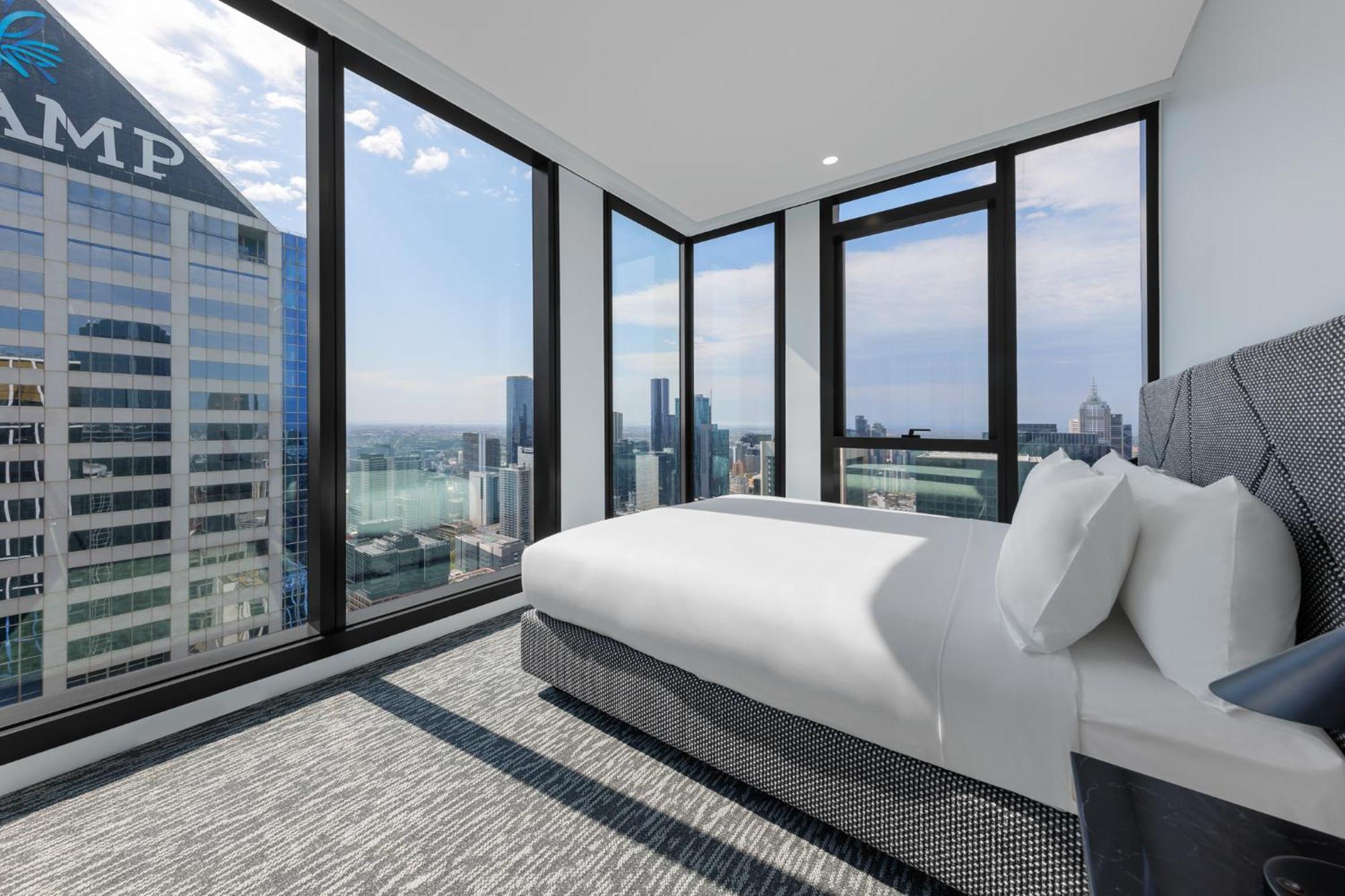 Meriton Suites 멜번 외부 사진 Bedroom